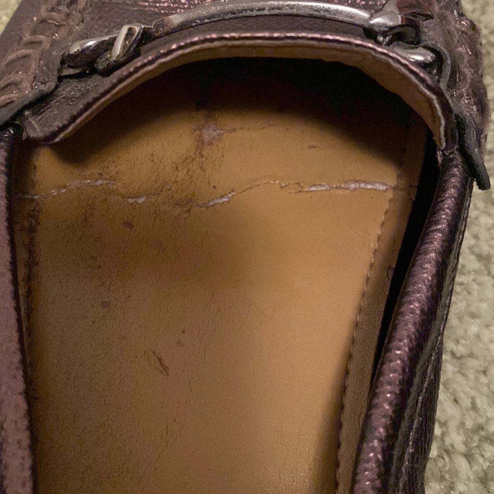 Gently Worn Women’s Size 8B Coach Loafer With Horse Bit - Picture 5 of 13